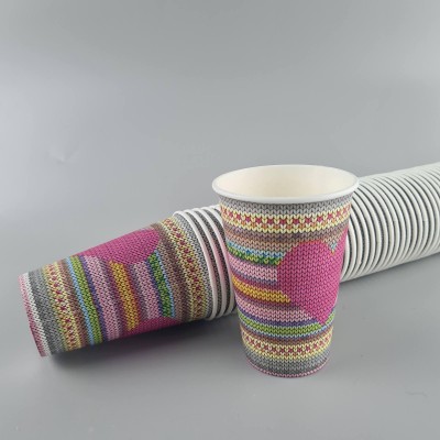 Стаканы бумажные одноразовые 340 мл Стаканы бумажные одноразовые 340 мл