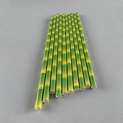 Соломка трубочка бумажная Ø 5 мм 20 см 