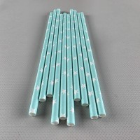 Соломка трубочка бумажная Ø 5 мм 20 см 