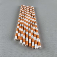 Соломка трубочка бумажная Ø 5 мм 20 см 