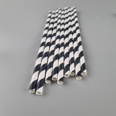 Соломка трубочка бумажная Ø 5 мм 20 см 