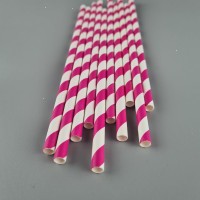 Соломка трубочка бумажная Ø 5 мм 20 см 