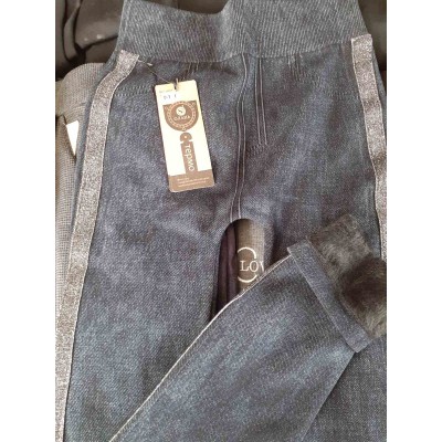 Термо Лосины из кашемира, Бесшовные, суперплотные На Меху. Олань M-L; XL-4XL