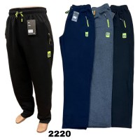 Спортивные брюки мужские теплые На флисе. Размеры M, L, XL, 2XL, 3XL. В уп. 5 шт одного цвета