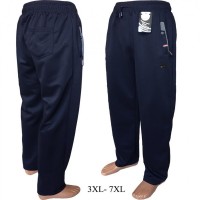 Спортивные мужские брюки трикотаж. Размеры БАТАЛИ (3XL-7XL) В уп. 5 шт. одного цвета.