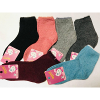 Детские носки ангора на девочку размер 20-25, 25-30, Фенна