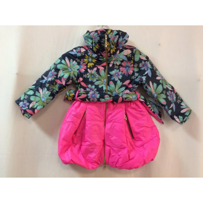 Детская осенняя куртка-пальто XS-SML (от 5 до 8лет). Цвета в ассорт.