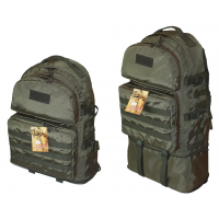 Тактический туристический супер-прочный рюкзак трансформер 40-60 литров.