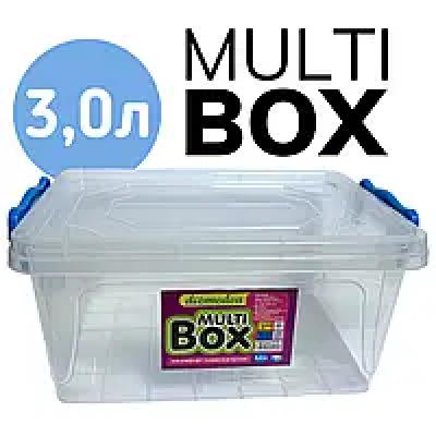 Контейнер универсальный пищевой 3.0 л, MULTI BOX A-16