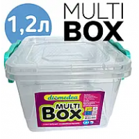 Контейнер универсальный пищевой 1,2 л, MULTI BOX A-12