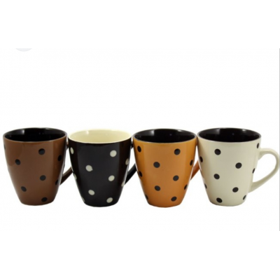 Керамическая чашка (600мл) Горохи в ассортименте