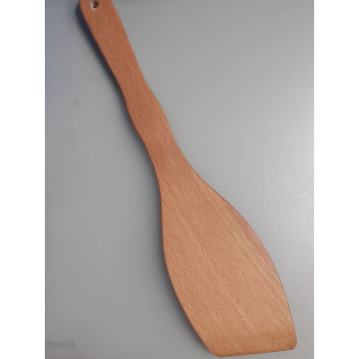Лопатка для сковороды «Орнамент», дерево-черешня, пропитанная маслом