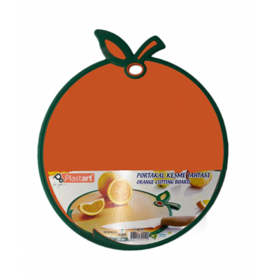 Доска разделочная пластиковая "Апельсин" 27*32 см, Турция
