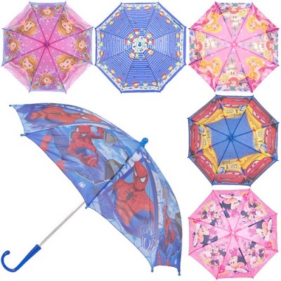Зонтик-трость детский "любимые герои"