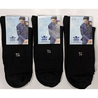 Мужские носки демисезонные ЖИТОМИР КВМ размер 25-27,27-31