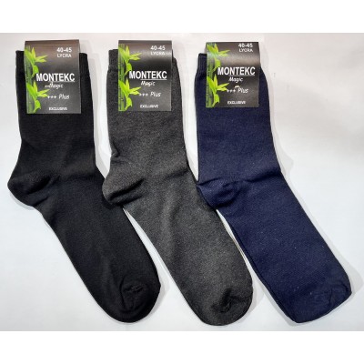Мужские Носки демисезонные МОНТЕКС ПЛЮС, размер 40-45