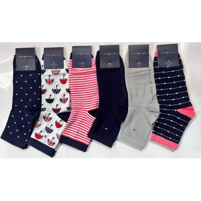 Носки женские демисезонные TOMMY HILFIGER, размер 23-25. Турция Носки женские демисезонные TOMMY HILFIGER, размер 23-25. Турция