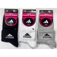 Носки женские демисезонные ADIDAS, размер 23-25. Турция