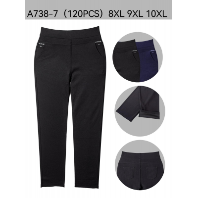 Брюки женские Золото, размер 8XL-10XL (54 - 60)