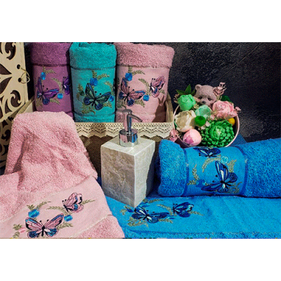 Полотенце для лица махровое 93 см / 47 см