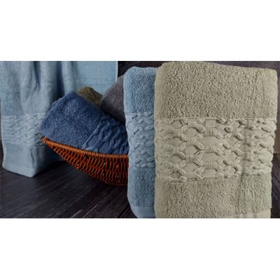 Полотенце для лица махровое 93 см / 47 см