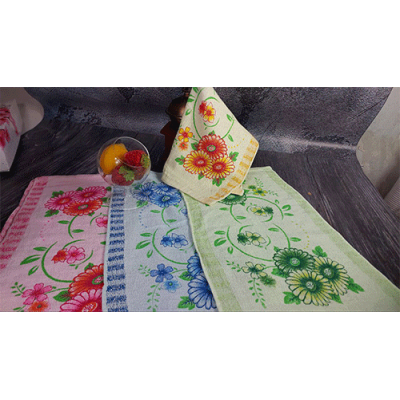 Полотенце кухонное махровое 50 см / 25 см