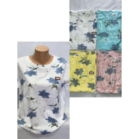 Футболка женская размеры 48-52 микс. Ткань котон 44553