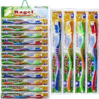 Зубная щётка «Rage lHygienical» цв.корпус, 18,5см на блистере