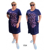 Женское платье р.5XL-8XL (50-58) микс