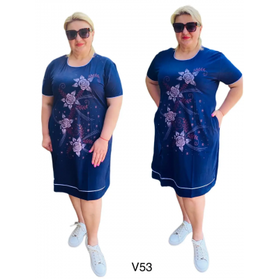 Женское платье р.5XL-8XL (50-58) микс