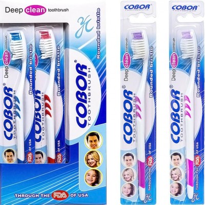 Зубные щетки "Cobor" 19см, 112945