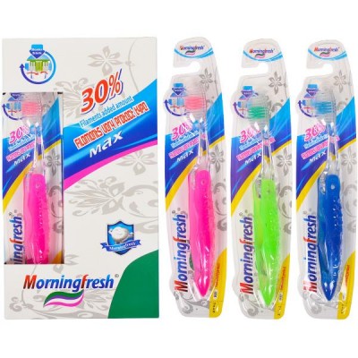 Зубные щетки дорожные складные "Morningfresh" 18,5 см, 91649