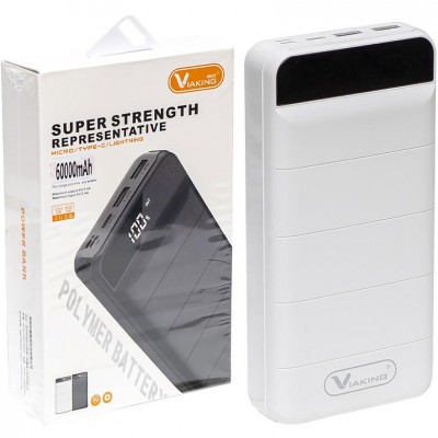 Портативное зарядное устройство 012 Power Bank 60000mAh, 114111
