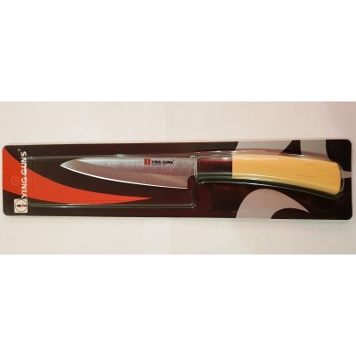 Нож деревянная ручка средний E-12 - 24 см.