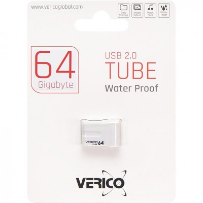 Флешка Verico USB 64Gb Tube White, 113609