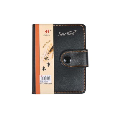 Блокнот 11 * 8 см с ручкой в обложке кож/зам, 80л. клетка, 50960