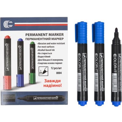 Маркер синий 8004 Diamont, 80203