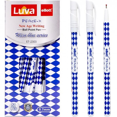 Ручка масляная 0,7 мм "Luva" "Ellott" синяя, 115437