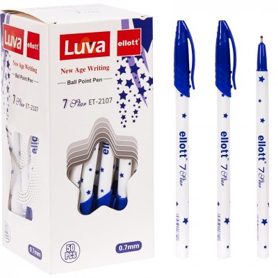 Ручка масляная 0,7 мм "Luva" "Ellott" синяя, 110868