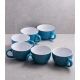 Керамическая чашка (500мл) голубая и салатовая, Ardesto 
