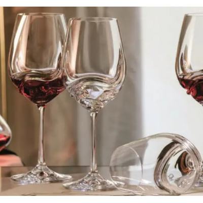 Набор бокалов для вина (550мл) Bohemia Turbulense 2шт