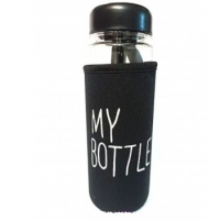 Бутылка для воды My Bottle пластиковая с чехлом 500 мл