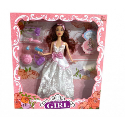 Кукла-Принцесса с аксессуарами "Beautiful GIRL" (30*33см), 03009