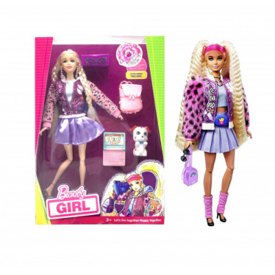 Кукла Барби-Модница с аксессуарами "BEAUTY GIRL"(22*33см), 03004