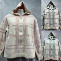 Кофта женская альпака, размер универс. 48-54 микс, 62215