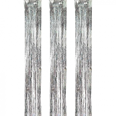 Дождик "Макси" серебряный, 2*8*150 см, 106653