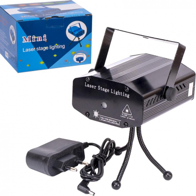 Лазерный проектор Mini Laser Stage Lighting, 113094
