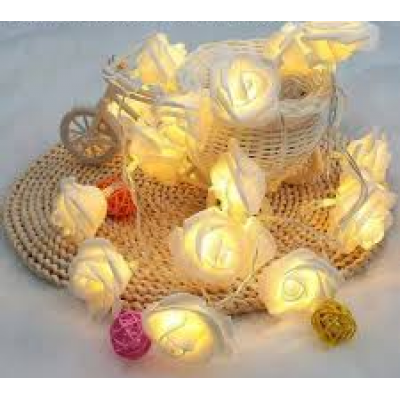 Гирлянда Шишки Роза 3,7м LED, 112999