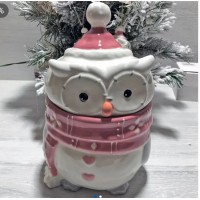 Ёмкость керамическая (750мл) Мудрая сова