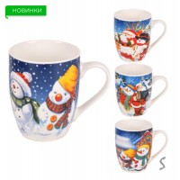 Керамическая чашка (350мл) Новогодняя